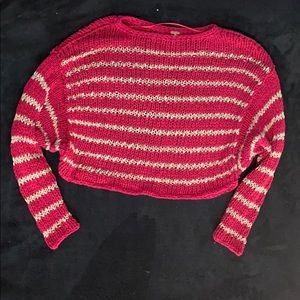 Free People Crop Sweater Size Medium